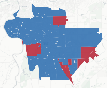AD-10 Prop 50 result map
