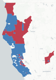 AD-2 Prop 50 result map