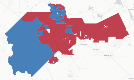 AD-22 Prop 50 result map