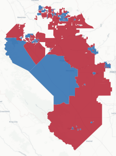 AD-27 Prop 50 result map