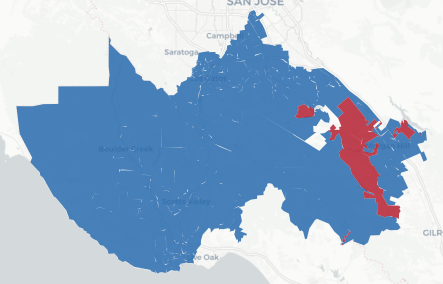 AD-28 Prop 50 result map