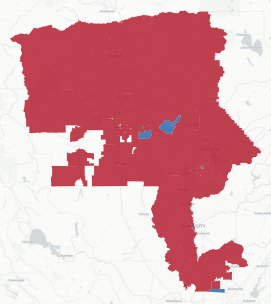 AD-3 Prop 50 result map