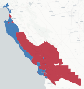AD-30 Prop 50 result map