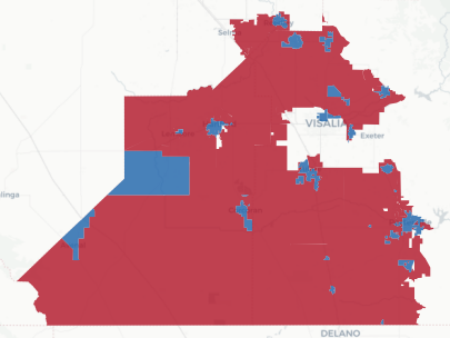 AD-33 Prop 50 result map
