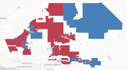AD-34 Prop 50 result map