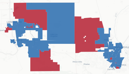 AD-39 Prop 50 result map