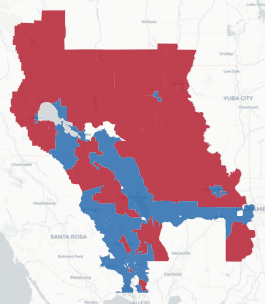 AD-4 Prop 50 result map