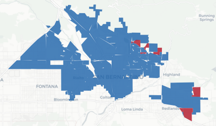 AD-45 Prop 50 result map