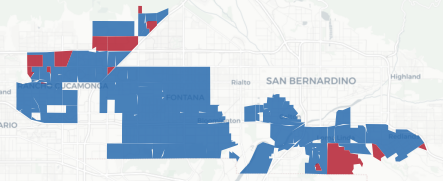 AD-50 Prop 50 result map