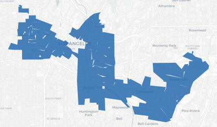AD-54 Prop 50 result map