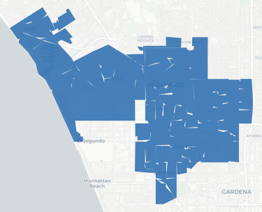AD-61 Prop 50 result map