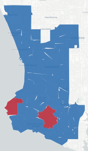 AD-66 Prop 50 result map