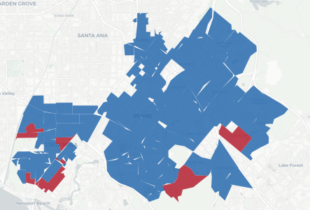 AD-73 Prop 50 result map