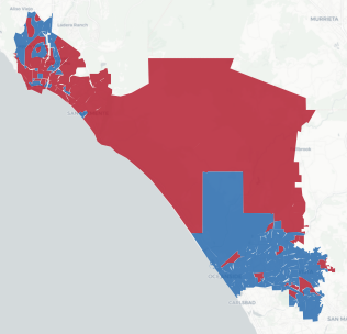 AD-74 Prop 50 result map