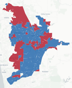 AD-76 Prop 50 result map