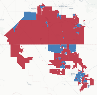 CD-22 Prop 50 result map