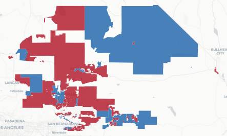 CD-23 Prop 50 result map