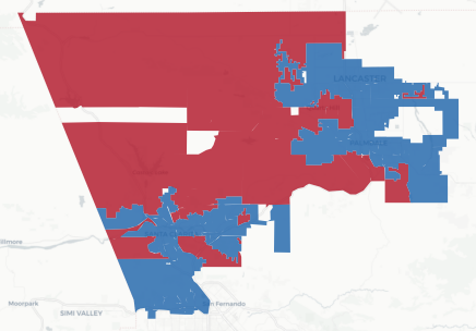 CD-27 Prop 50 result map