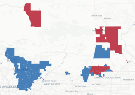 CD-28 Prop 50 result map