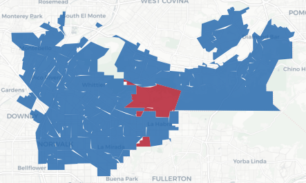 CD-38 Prop 50 result map