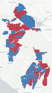 CD-40 Prop 50 result map
