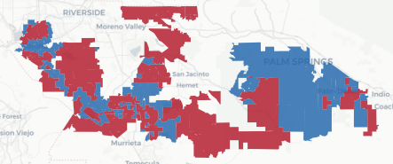 CD-41 Prop 50 result map