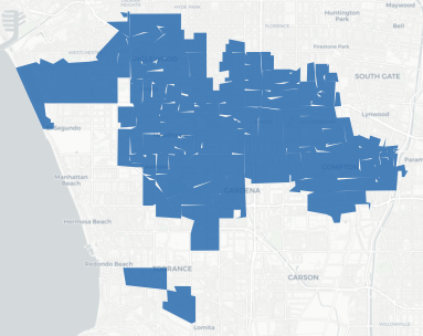 CD-43 Prop 50 result map