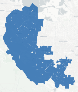 SD-13 Prop 50 result map