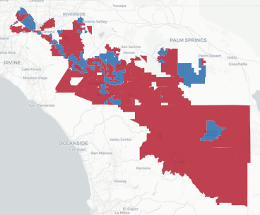 SD-32 Prop 50 result map