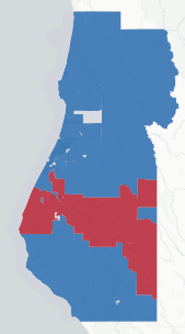 Humboldt Prop 50 result map