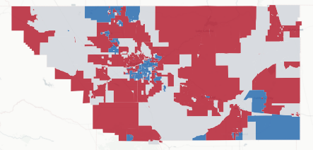 Kern Prop 50 result map