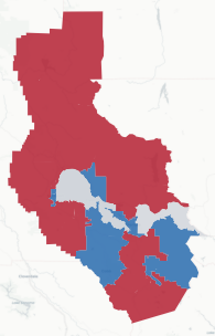 Lake Prop 50 result map