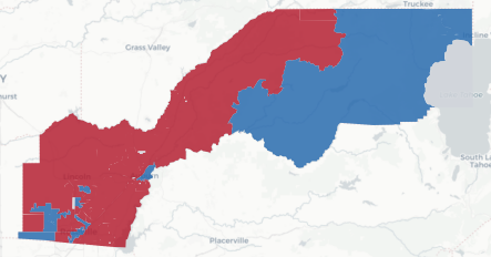 Placer Prop 50 result map