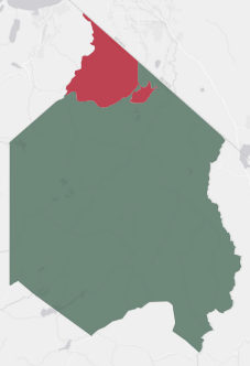 Alpine County precinct map