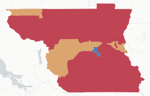 Colusa County precinct map