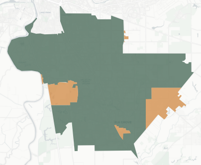 State Assembly District 10 results map