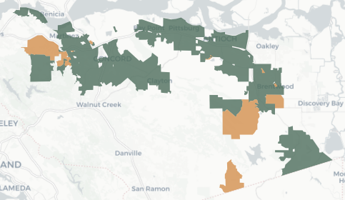 State Assembly District 15 results map