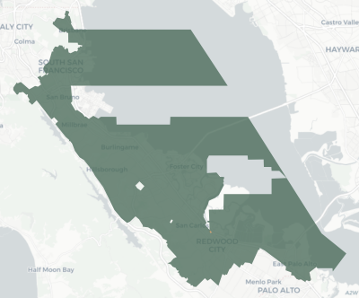 State Assembly District 21 results map