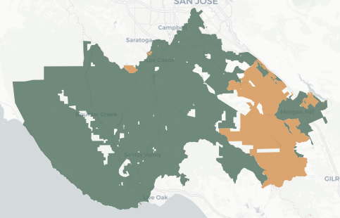 State Assembly District 28 results map
