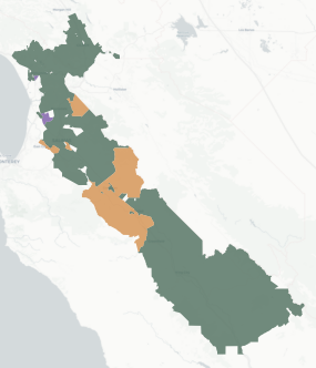 State Assembly District 29 results map
