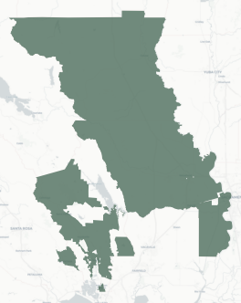 State Assembly District 4 results map