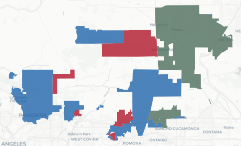 State Assembly District 41 results map
