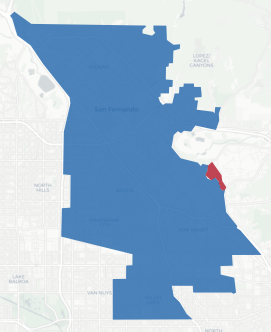 State Assembly District 43 results map