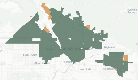 State Assembly District 45 results map
