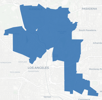 State Assembly District 52 results map