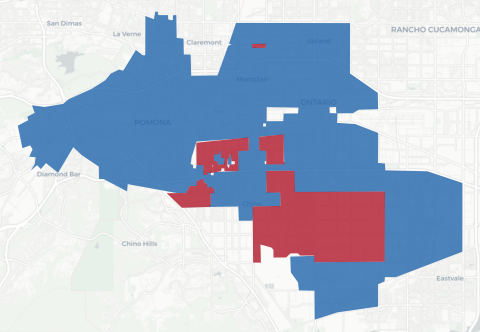 State Assembly District 53 results map