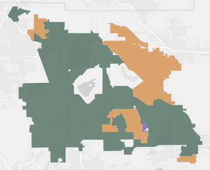 State Assembly District 60 results map
