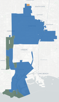 State Assembly District 65 results map