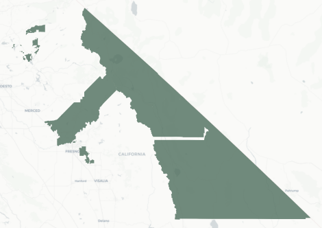State Assembly District 8 results map