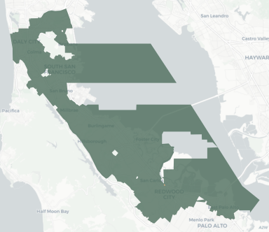 Congressional District 15 results map